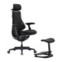 Krzesło ergonomiczne LiberNovo LNOC1-SE 48cm (czarne)