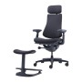 Krzesło ergonomiczne LiberNovo Omni 48cm (czarne)