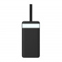 Powerbank Dudao K8s+ 30000mAh, LED (czarny)