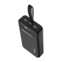 Powerbank Dudao K8s+ 30000mAh, LED (czarny)