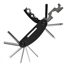 Wielofunkcyjne narzędzie do naprawy roweru / Zestaw kluczy Rockbros GJ1601 (czarne)