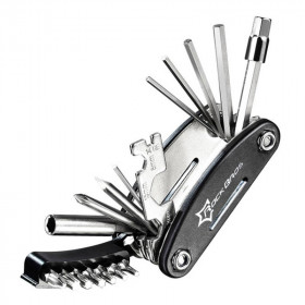 Wielofunkcyjne narzędzie do naprawy roweru / Zestaw kluczy Rockbros GJ8002 (czarny)