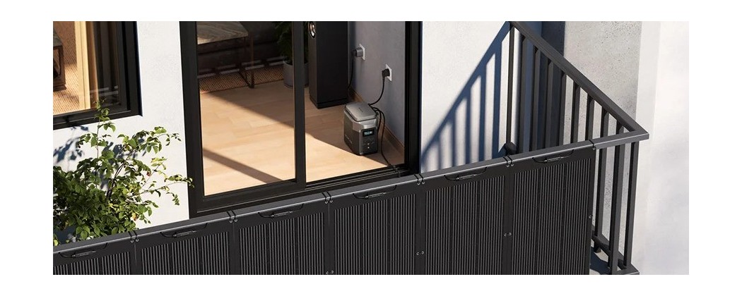 ☀️ Systemy balkonowe EcoFlow – inteligentna energia słoneczna na Twoim balkonie ⚡